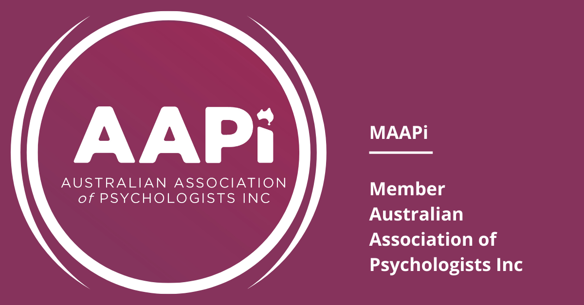 Member of the Australian Association of Psychologists Inc.